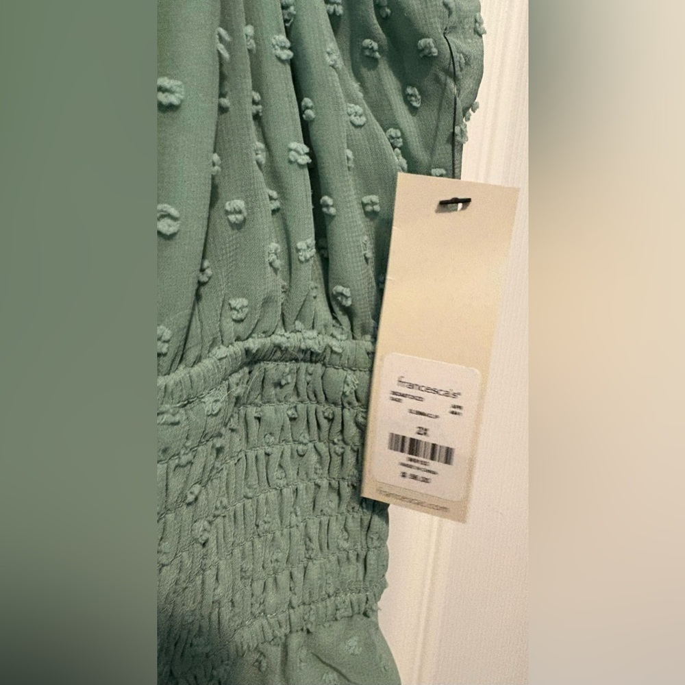 Miami Mint Green Ruffle Mini Dress - Picture 4 of 5